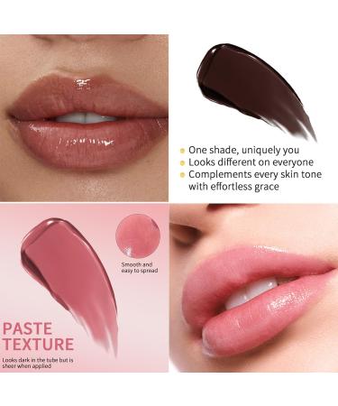  Sitovely 2 x black honey lipstick tinted balm glossy red honey balm nourishing rose care - Buy Online on GoSupps.com