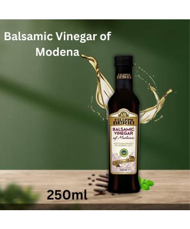 Filippo Berio Olive Oil Pick N Mix - Choose From Bottle with 3 Flavours | Balsamic Vinegar of Modena Extra Virgin and Pure for Salad Dressings & Cooking Olive-Oil - Pack of 2 x 250ml - Buy Online on GoSupps.com