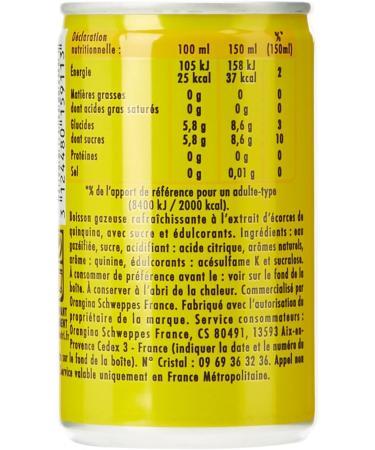 Schweppes Indian Tonic Cans 12 x 15 cl - Buy Online on GoSupps.com