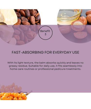 Star Nails Bulgaria Ltd SNB Professional Foot Balm with argan oil cocoa butter sea buckthorn oil and shea butter 250 ml moisturizing care with urea for dry and rough feet ideal for daily use - Buy Online on GoSupps.com