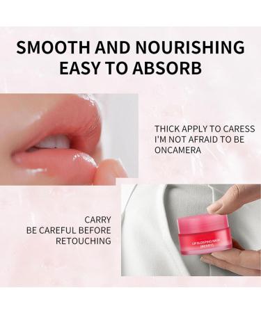 Buy Lip Sleeping Mask | Moisturizing Overnight Mask for Chapped Dry Lips - Hydrating Lip Care for Men & Women - Buy Online on GoSupps.com