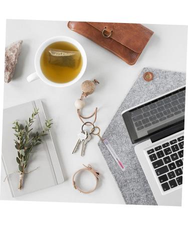 Housoutil Lash Extension Supplies 10 pcs Chain for Women Green Diamond Tube Girl Chains Lash Mascara Make Keychain Empty - Buy Online on GoSupps.com