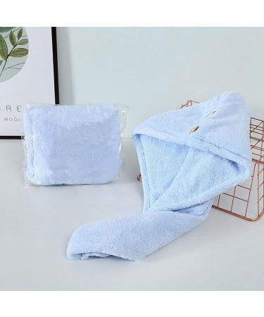 3PCS Microfiber Hair Towel Set with Shower Cap - Fast Drying Absorbent Hair Wrap for Long Curly Hair - Ideal for Shower, Spa, Salon - Buy Online on GoSupps.com