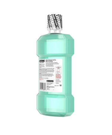 Listerine Zero Alcohol Mouthwash 1L - Cool Mint Formula for Bad Breath | Alcohol-Free Oral Care Solution - Buy Online on GoSupps.com