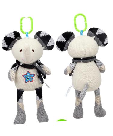 Upkoch Baby Calming Doll - Soft Plush Toy & Rattle | Perfect Children's Day Gift | Adorable Elephant for Newborns - Buy Online on GoSupps.com