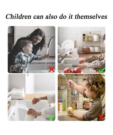 Tyfyh 3-Piece Tap Extender Set for Kids | Easy Hand Washing for Small Children | Safe & Adjustable Faucet Extension - Buy Online on GoSupps.com