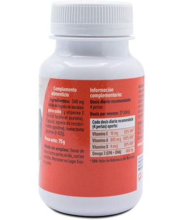  Desconocido GHF Cod Liver 110 pearls 685 mg 75 g 1 - Buy Online on GoSupps.com