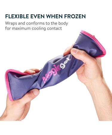 Magic Gel Premium Ice Pack - Reusable Gel (11.8 x 7.8) for Pain Relief & Swelling - Cold Compress for Injuries - Flexible & Foldable - 1 Count - Buy Online on GoSupps.com