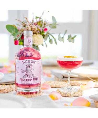 Lyre's Pink London Non-Alcoholic Spirit - Pink Gin Style | 23.7oz | World's Most Awarded Non-Alcoholic Spirits Brand - Buy Online on GoSupps.com