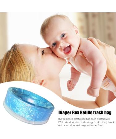 Diaper Refill Bags Diaper Box Refills Diaper Pail Refill Bags Diaper Disposal System Replacement Bags Anti-Odor Trash Bag for Baby Large Capacity Diaper Refill Bags Diaper Box Refills Diaper Pail R - Buy Online on GoSupps.com