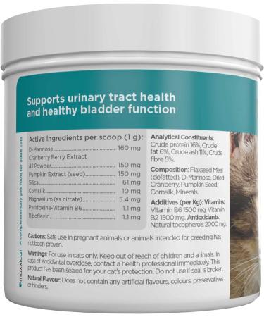 maxxipaws maxxiUtract Urinary and Bladder Supplement for Cats to help Prevent UTI Recurrence and Support Optimum Urinary Tract Health Cranberry Powder 60g 60 g (Pack of 1) - Buy Online on GoSupps.com