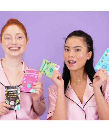 Shop I LOVE Face Time and Chills Face Masks - Hydrating Self Care Kit with Peel Off Mud and Cream Masks - Soothing 4 PC Set for Glowing Skin - Buy Online on GoSupps.com
