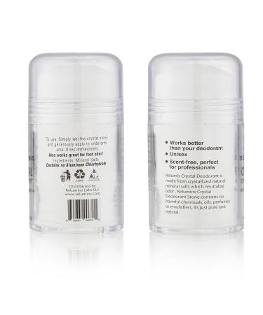 Relumins Crystal Deodorant - Natural Potassium Alum Roll-On | 24-Hour Odor Protection Non-Staining & Scent-Free - 5.3 oz International Shipping Available - Buy Online on GoSupps.com