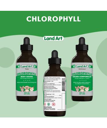 Pet Water Additive for Dogs & Cats Fight Bad Breath & Body Odors Natural Oral Care Liquid Chlorophyll 100ml GMO Free Gluten Free Alcohol Free Sugar Free - Made in Canada - Buy Online on GoSupps.com