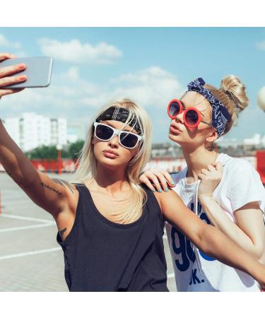 6-Pack Boho Paisley Headbands for Women | Bow Knot Elastic Hairbands in 6 Colors - Buy Online on GoSupps.com