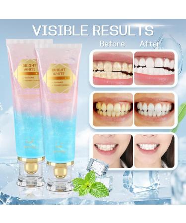Niacinamide Whitening Toothpaste Toothpaste with Natural Gentle Care Deep Stain Removal Clean Fluoride-Free Formula is Suitable for Sensitive Teeth (1) - Buy Online on GoSupps.com