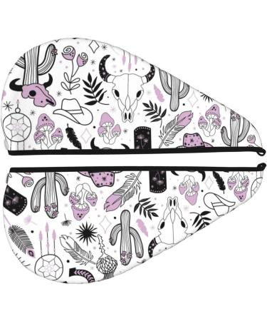 Ultra-Soft Cowboy Microfiber Hair Towel | Super Absorbent Coral Velvet Wrap for Long Curly & Thick Hair | Quick Dry Cap for Women - Buy Online on GoSupps.com