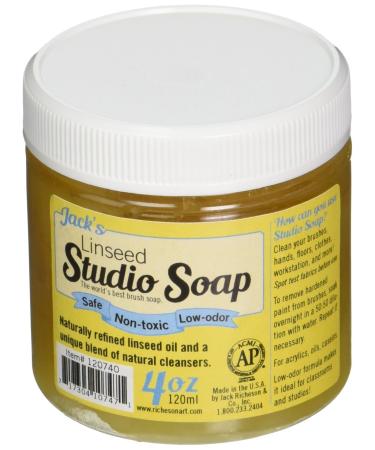 Jack Richeson 120740 120 ml Linseed Studio Soap - Buy Online on GoSupps.com