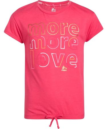 RBX Girls Active Leggings Set - 2 Piece T-Shirt & Capri Leggings (Size 4-12) | Berry Love 5-6 - Buy Online on GoSupps.com