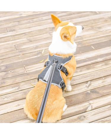 Belpro Multi-Purpose Dog Harness - No Pull Reflective Adjustable Vest for Large Dogs - Durable Handle & Dog Dishes (1 Pack Black) - Buy Online on GoSupps.com
