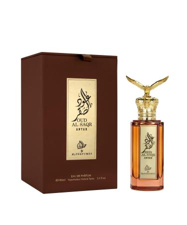 Oud Al Saqr Antar 100ml Eau de Parfum Mystical Arabian Fragrance with Velvety Oud Exotic Florals and Tantalizing Spices - Captivating and Timeless Scent for Men and Women