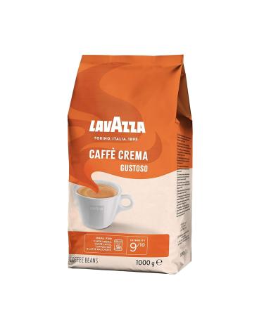 Buy Lavazza Caff Crema Gustoso & Crema E Gusto 1kg - Intensity 9/10 Aromatic Roasted Coffee Beans - International Shipping Available - Buy Online on GoSupps.com