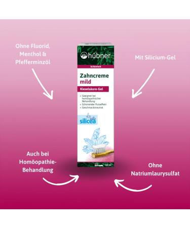 H bner Silicea Toothpaste - Menthol-Free | Mineral Cleaning & Homeopathy-Friendly - Buy Online on GoSupps.com