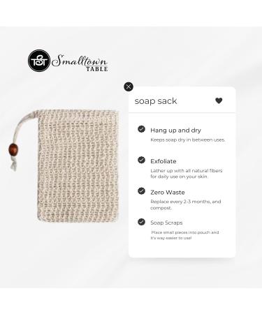 Handmade Goat Milk Soap Bar with Honey Milk & Oatmeal | All-Natural Face & Body Soap | Soap Saver Sack - Luxury Skincare International Shipping - Buy Online on GoSupps.com