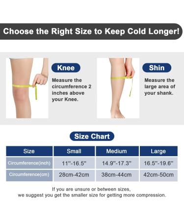 ComfiTECH Elbow & Knee Ice Sleeve - Flexible Gel Cold Pack for Injuries - Small Size for Meniscus Surgery Recovery & Sprains - Buy Online on GoSupps.com