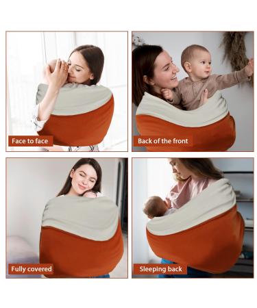 Queryifv Sling Baby Carrier | Elastic Wrap for Newborns | Comfortable & Supportive Up to 16 kg - Buy Online on GoSupps.com