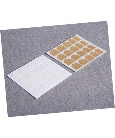 FRCOLOR 150 Sheets Nail Jelly Glue Stickers Fake Nail Stickers Nail Glue Stickers Nail Glue Tabs Stickers for Nails Nail Art False Nail Adhesive Stickers Removable White Nail Piece Whitex3pcs 6.2X6.2cmx3pcs - Buy Online on GoSupps.com