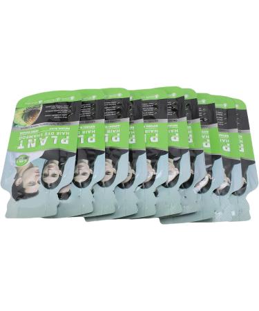  LUCKDANO Hair Dye Bubble Nourish Frizz Control Shampoo Black for Grey Hair Coverage 30 ml 10 PCS - Buy Online on GoSupps.com