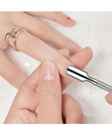 Bwetomk Cuticle Nipper Set Cuticle Cutter Trimmer and Cuticle Pusher Non-slip Handle Stainless Steel Nail Cuticle Scissors Clippers and Scraper Professional Manicure Pedicure Tool for Nail Art Spa - Buy Online on GoSupps.com