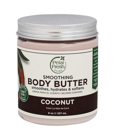 Petal Fresh Restoring & Smoothing Body Butter Bundle with Honey Coconut Oil Shea Butter Argan Oil - Intense Hydration 8 oz Cruelty Free - Buy Online on GoSupps.com