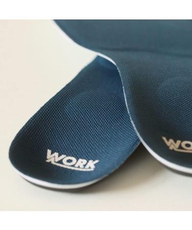 BMZ Work Insoles for All-Day Comfort | Trim to Fit (Men's 10-11 | Women's 11-12) - Enhance Foot Support & Pain Relief | International Shipping Available - Buy Online on GoSupps.com