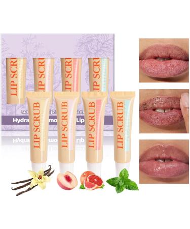  G n rique Lip scrub lip exfoliation kit lip scrub moisturizing lip exfoliant - 4x moisturizing lip care products lip scrub set - Buy Online on GoSupps.com