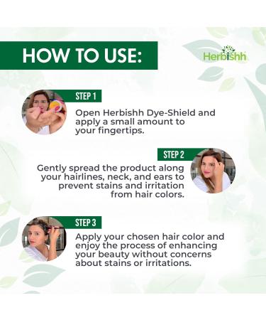 Herbishh Hair Color Stain Protector | Natural Dye Shield & Skin Defender Cream | Gentle Moisturizing Barrier for Hair Coloring - Buy Online on GoSupps.com