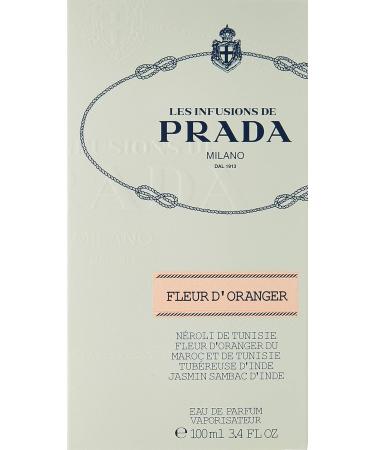 Prada Infusion De Fleur D'oranger Eau De Parfum Spray 3.4 Oz/ 100 Ml for Women By 3.4 Fl Oz multi (PRAD23) - Buy Online on GoSupps.com