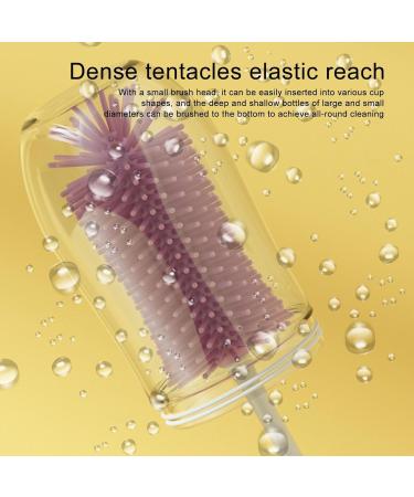 Electric Bottle Cleaning Brush Rechargeable Bottle Cleaner Set Straw & Nipple Brush | Electric Baby Bottle Cleaner Set Straw Brush Say Goodbye to Hassle Cleaning Hondony 02b Emerald Green - Buy Online on GoSupps.com