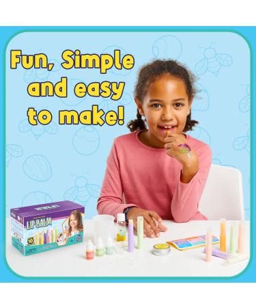 PURPLE LADYBUG Kids Lip Balm Making Kit - Natural Ingredients, Great Gift Idea for 8 Year Old Girls, DIY Lip Gloss Kit for Tween & Teen Girls - STEM Activity - Buy Online on GoSupps.com