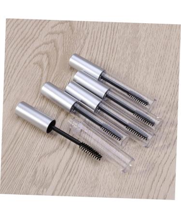 DOITOOL 5pcs Eyelash Cream Bottle Mascara Clear Empty Mascara Tube and Wand Lip Gloss Containers Pack Makeup 1 g (Pack of 1) Silver - Buy Online on GoSupps.com