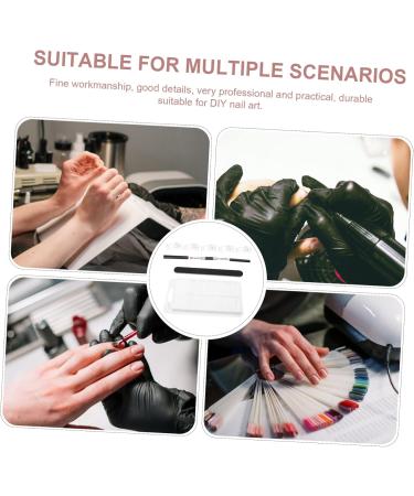 HAPINARY 1 Set Manicure Tools Set Nail Buffer Extension Nail Gel Handy Tools Manicure Extension Molds Nail Tip Clamps Cuticle Extension Kit Car Crystal Nail Piece Plastic - Buy Online on GoSupps.com