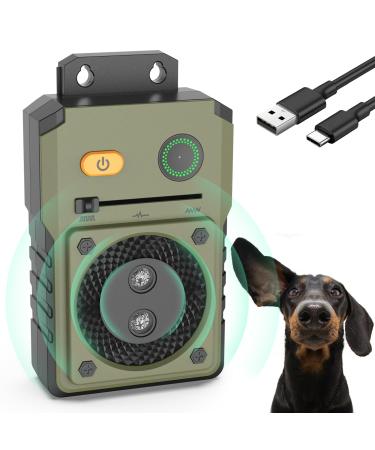 Bubbacare Anti Bell Device for dogs antibell ultrasound device with 3 modes 50 foot rechargeable antibell for dogs anti-bell medium for dogs safe for small medium Large dogs inside out