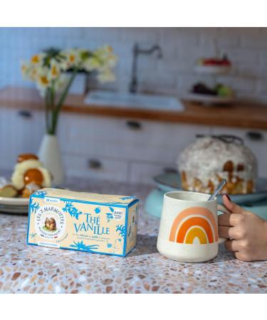 Les 2 Marmottes Th Vanille - Th noir BIO la vanille 100% naturelle - Puissant et gourmand - 30 Sachets par boite - Made in France - 48g Vanille 30 Unit (Lot de 1) - Buy Online on GoSupps.com