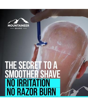 Mountaineer Brand Bald Head Care Gifts For Bald Men | All Natural 3 Step Daily Skin Care for Healthy Scalp & Face | Exfoliate Scrub | Cleanse Wash | Protect Moisturiser | Made in West Virginia - Buy Online on GoSupps.com