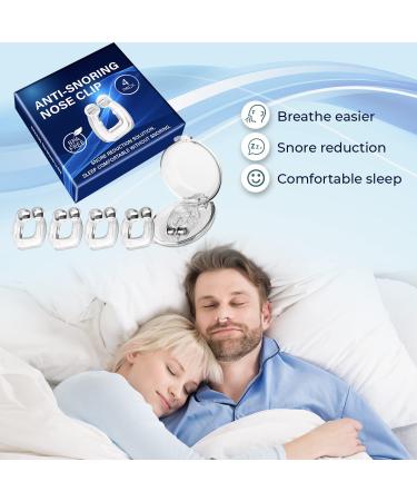 Lilivera Anti Snoring Devices - Silicone Magnetic Nose Clip (4 PCS) - Improve Sleep Quality - Buy Online on GoSupps.com