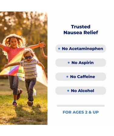 Emetrol Children's Non-Drowsy Nausea Relief - Liquid Upset Stomach Medicine - Kids' Nausea Relief - Mixed Berry Flavor - 4oz - International Shipping Available - Buy Online on GoSupps.com