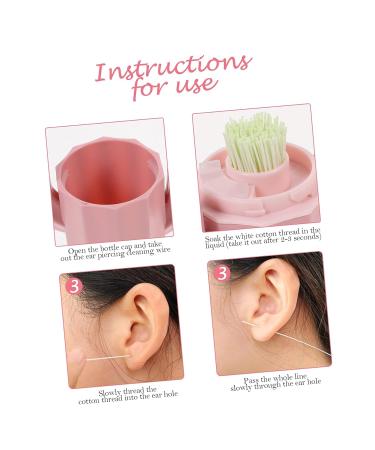 Ear Hole Cleaning Floss 2 Sets - Ear Cleaners for Daily Use - Thin Cotton Thread for Ear Washing - Nursing Supplies - 7.5x6.6cmx2pcs - As Shown 1x2pcs - Buy Online on GoSupps.com