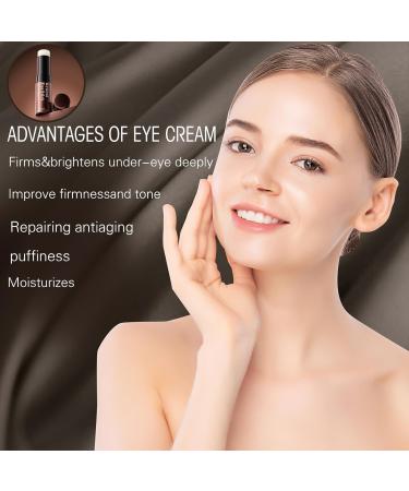 Retinol Eye Stick - Anti-Aging Eye Balm for Dark Circles Puffiness & Fine Lines - Brightening Under Eye Cream for Radiant Skin - Buy Online on GoSupps.com