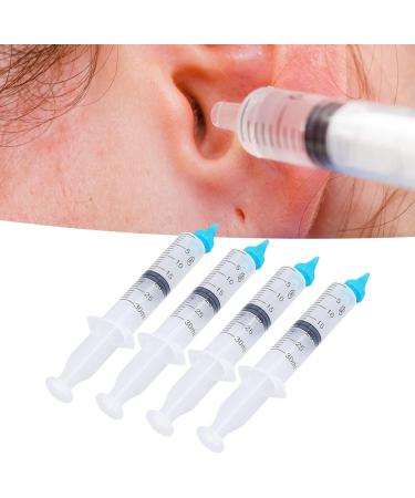 Alomejor 4pcs 30ml Ear Wax Remover Syringe - Ear Cleaning Irrigation Tool for Children and Adults - Buy Online on GoSupps.com